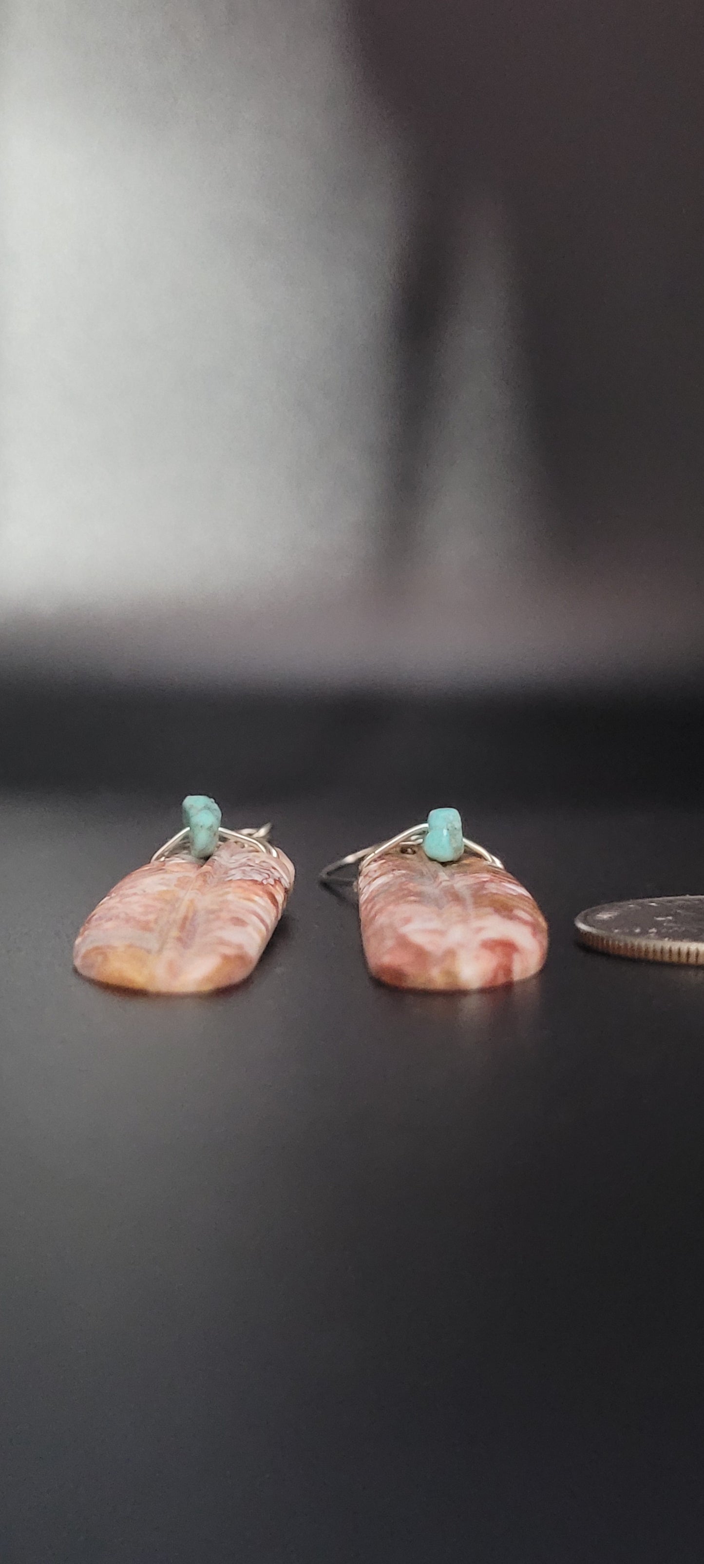 Authentic Native American Feather Earrings